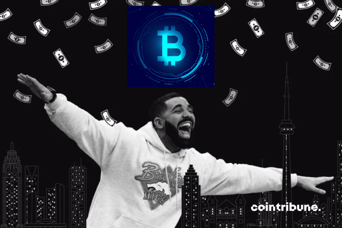 Drake remporte un pari en bitcoins sur le Super Bowl