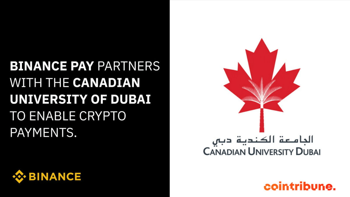Crypto, Binance Pay, Université Canadienne Dubaï