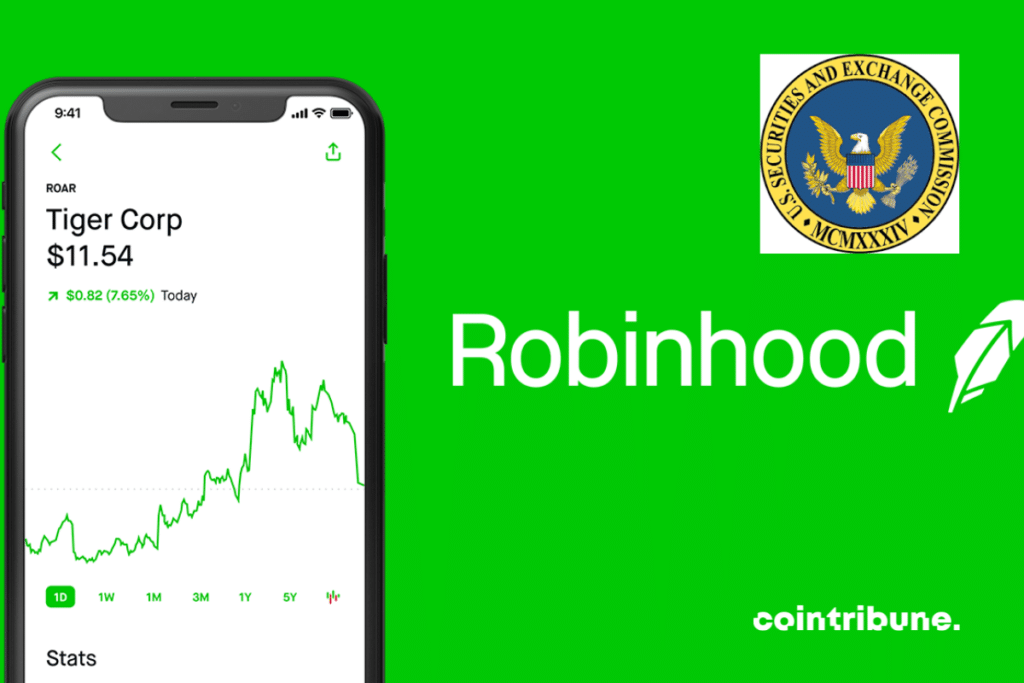 Robinhood assigné par la SEC