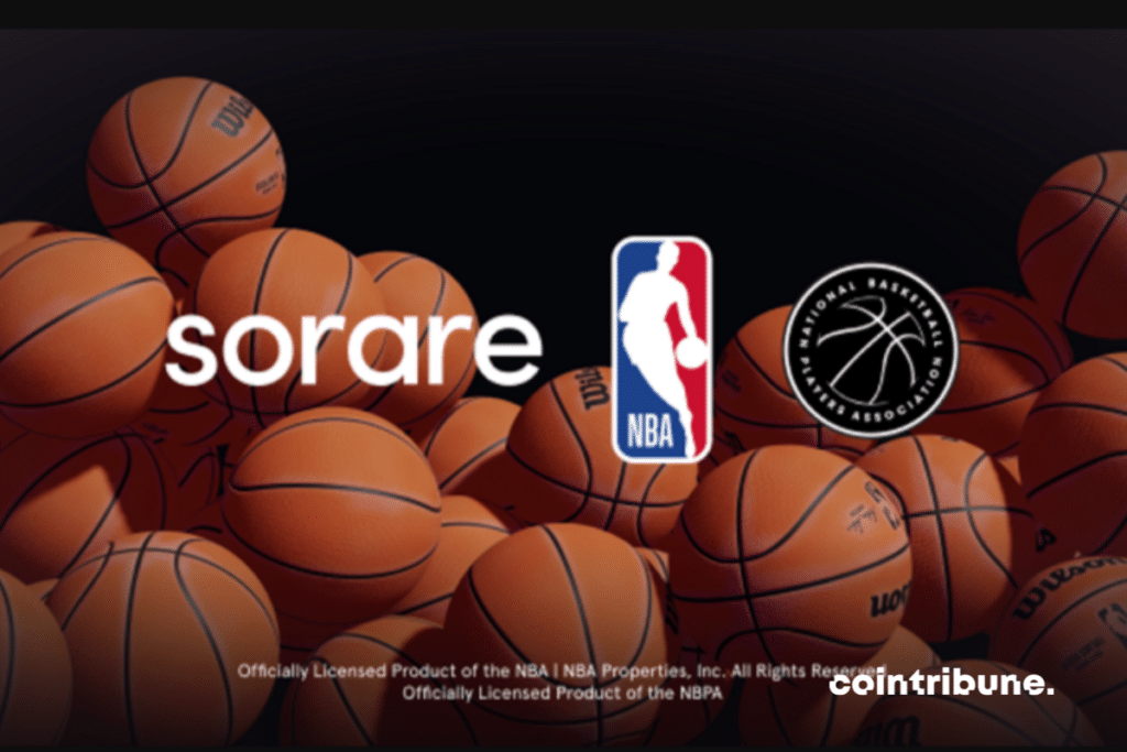 Record vente carte NFT Sorare NBA