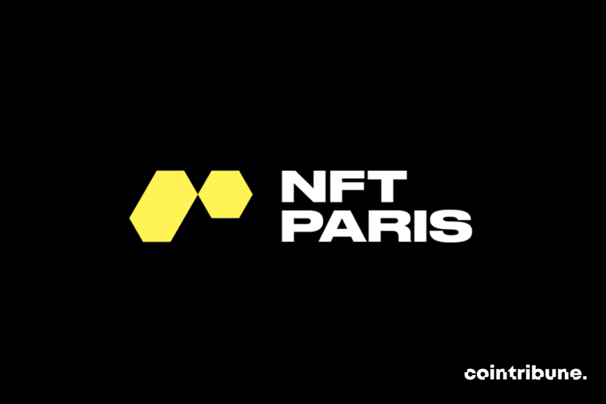 Logo de NFT Paris, l'evenement blockcain