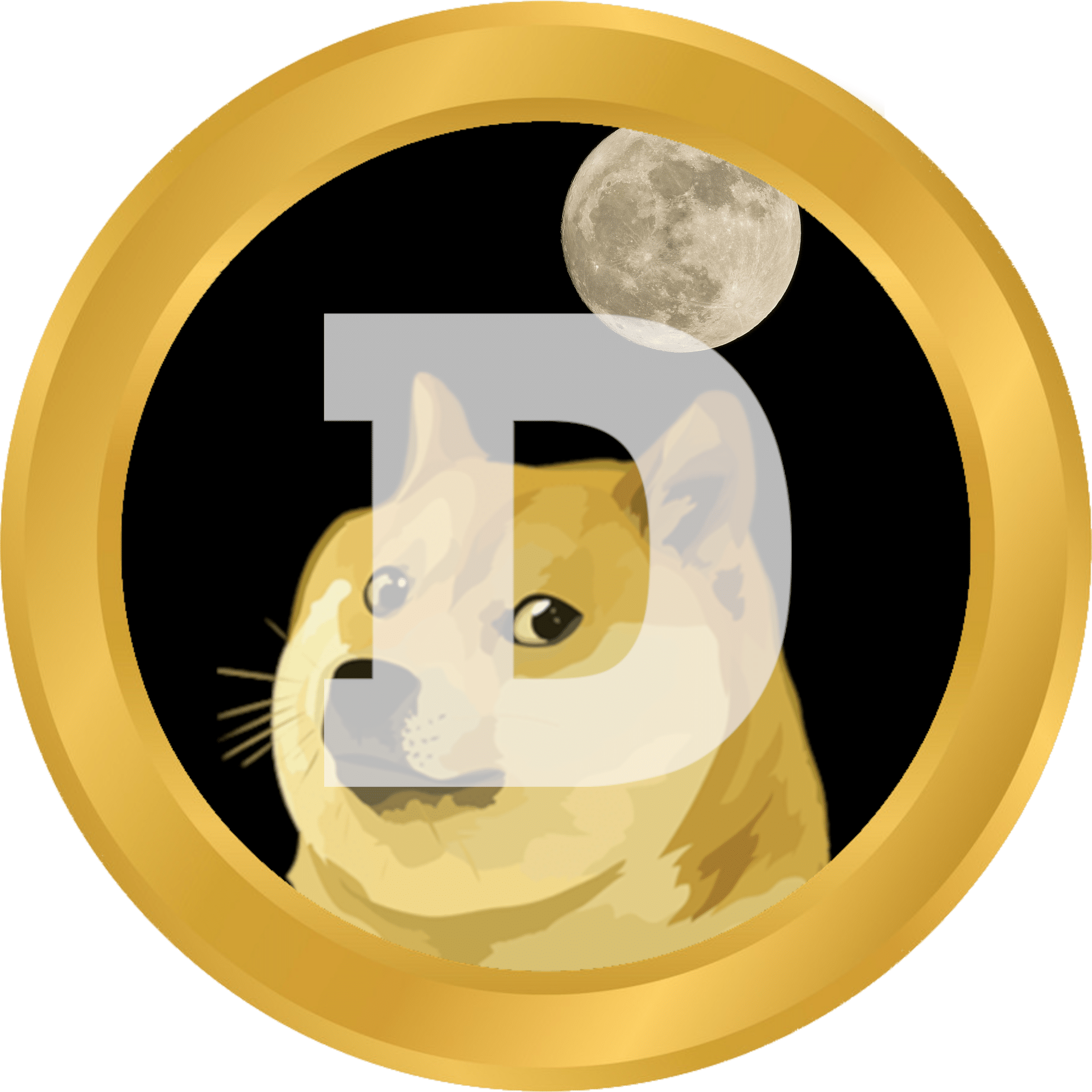 Le logo du Dogecoin