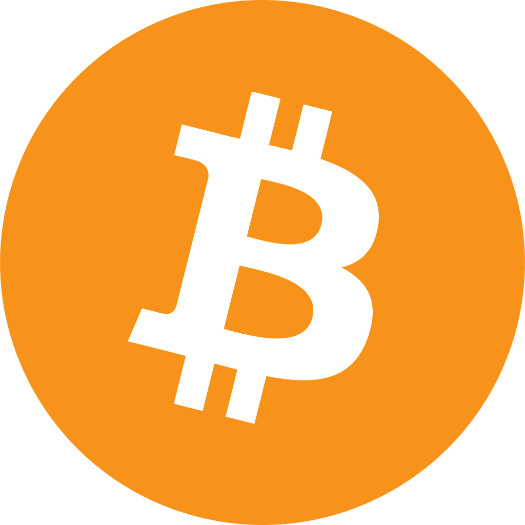El logo de Bitcoin