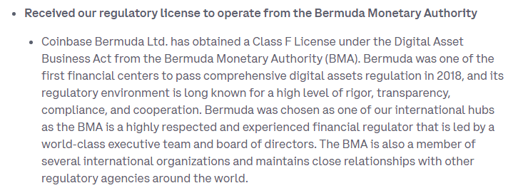 obtention-license-classe-F-coinbase-bermudes