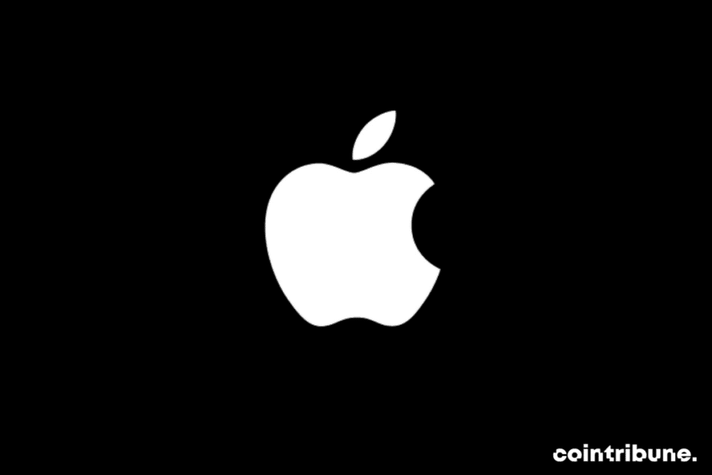 Apple logo, Bitcoin Whitepaper