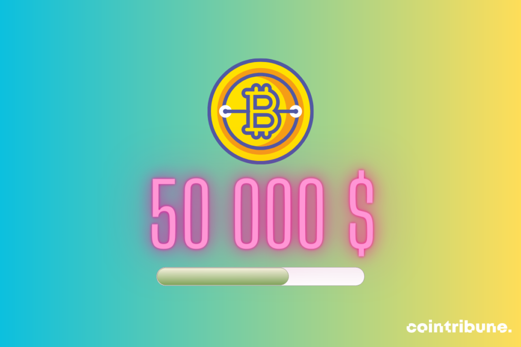 Prix du bitcoin 50 000 dollars en cours