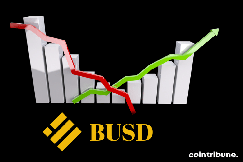 Sur le marché des stablecoins, le BUSD atteint son plus bas niveau