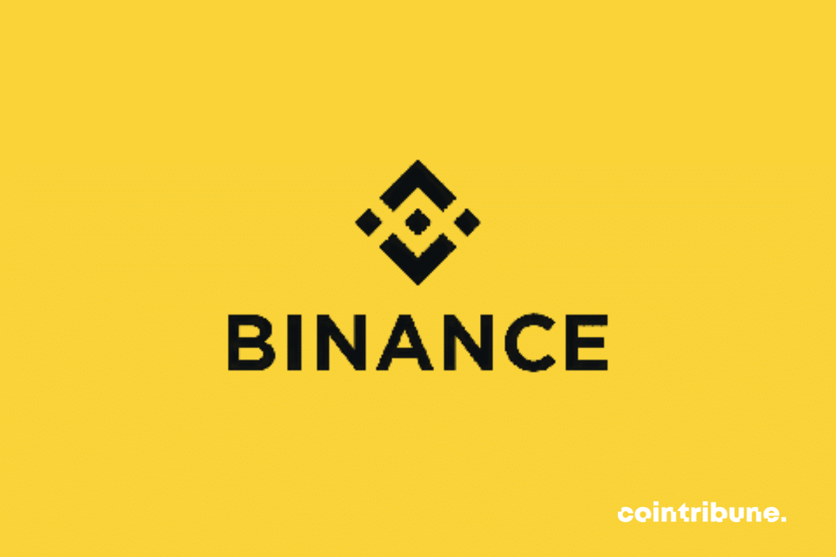 Le logo de binance