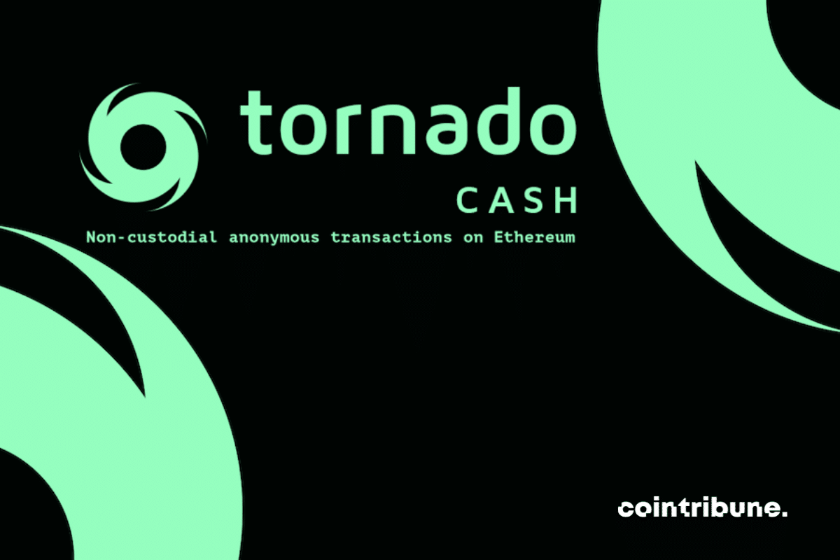 Le logo de Tornado Cash