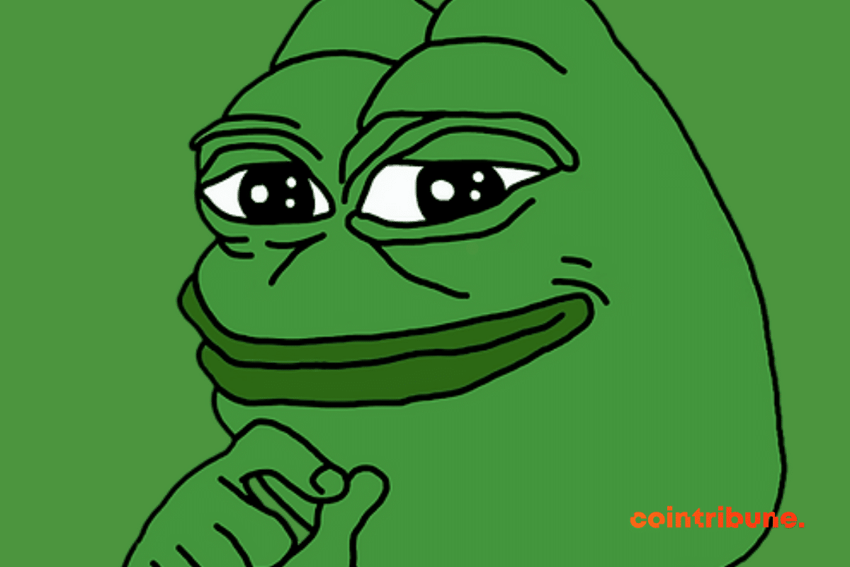 Le logo de Pepe Coin