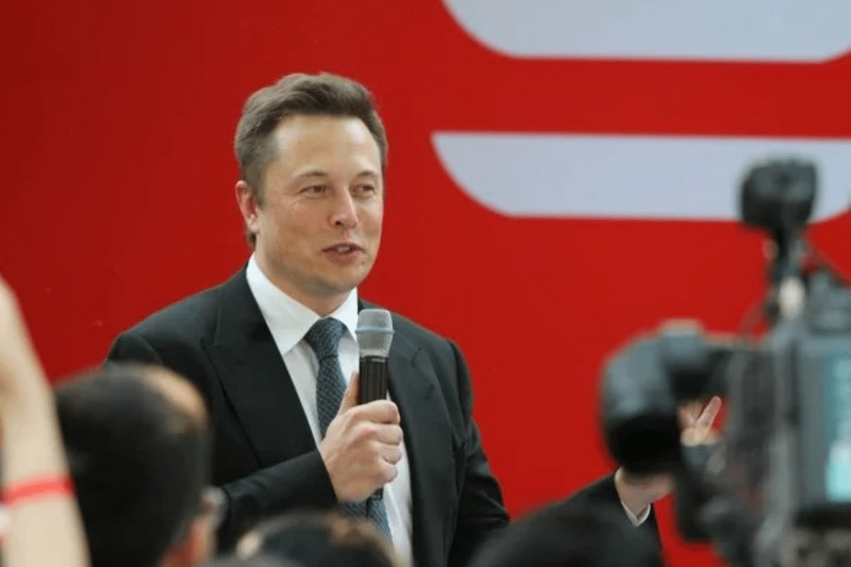 Elon Musk at a seminar