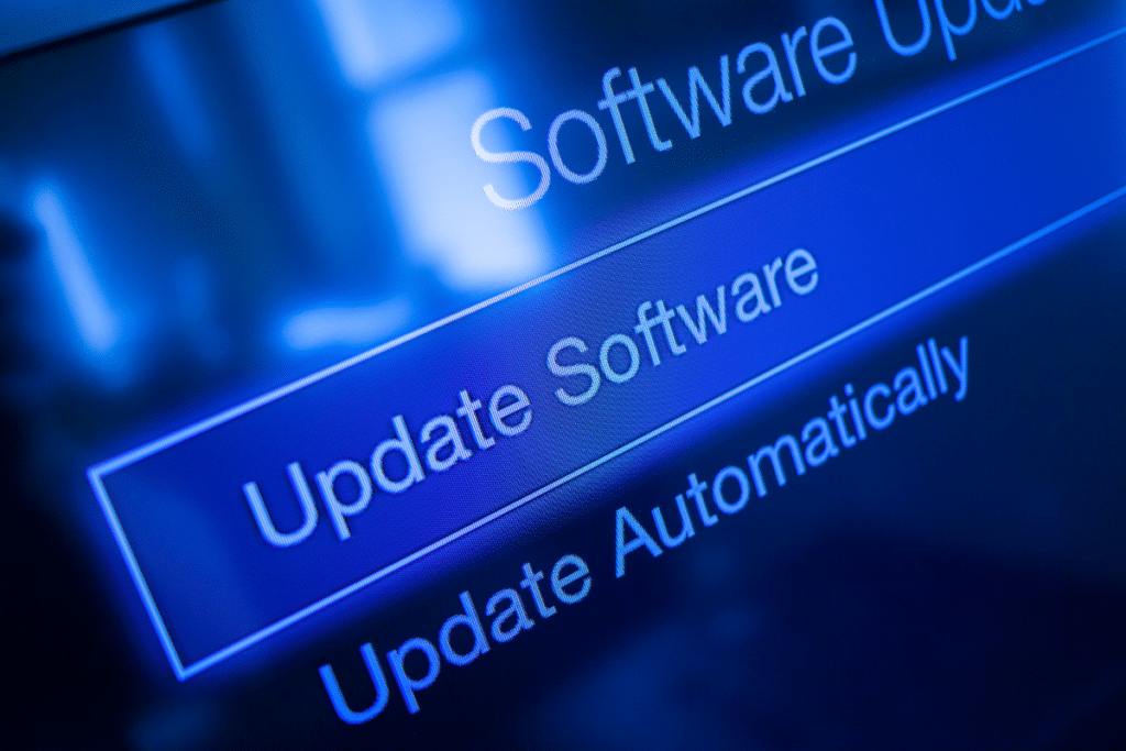 Screenshot of an update about to be launched