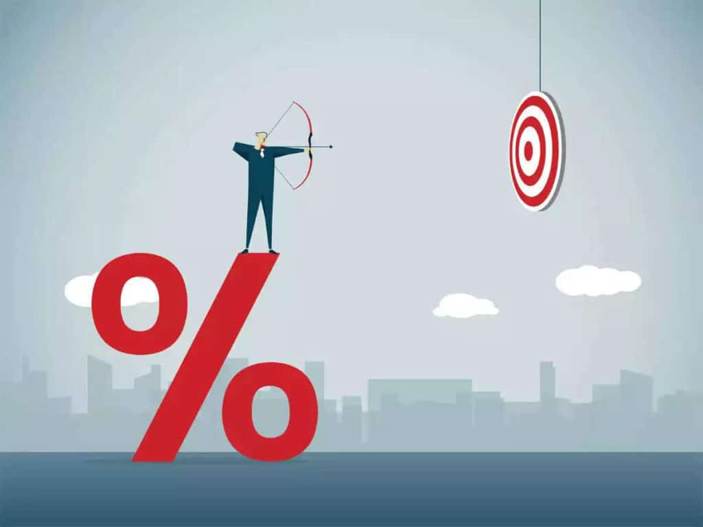 Interest rate target Cible taux d'intérêt