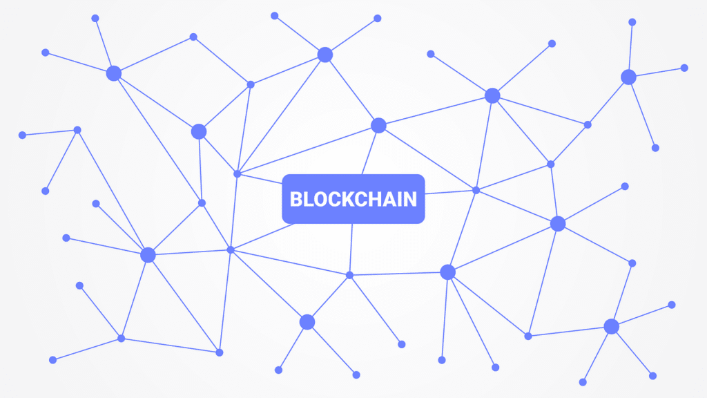 Un schéma symbolisant une blockchain