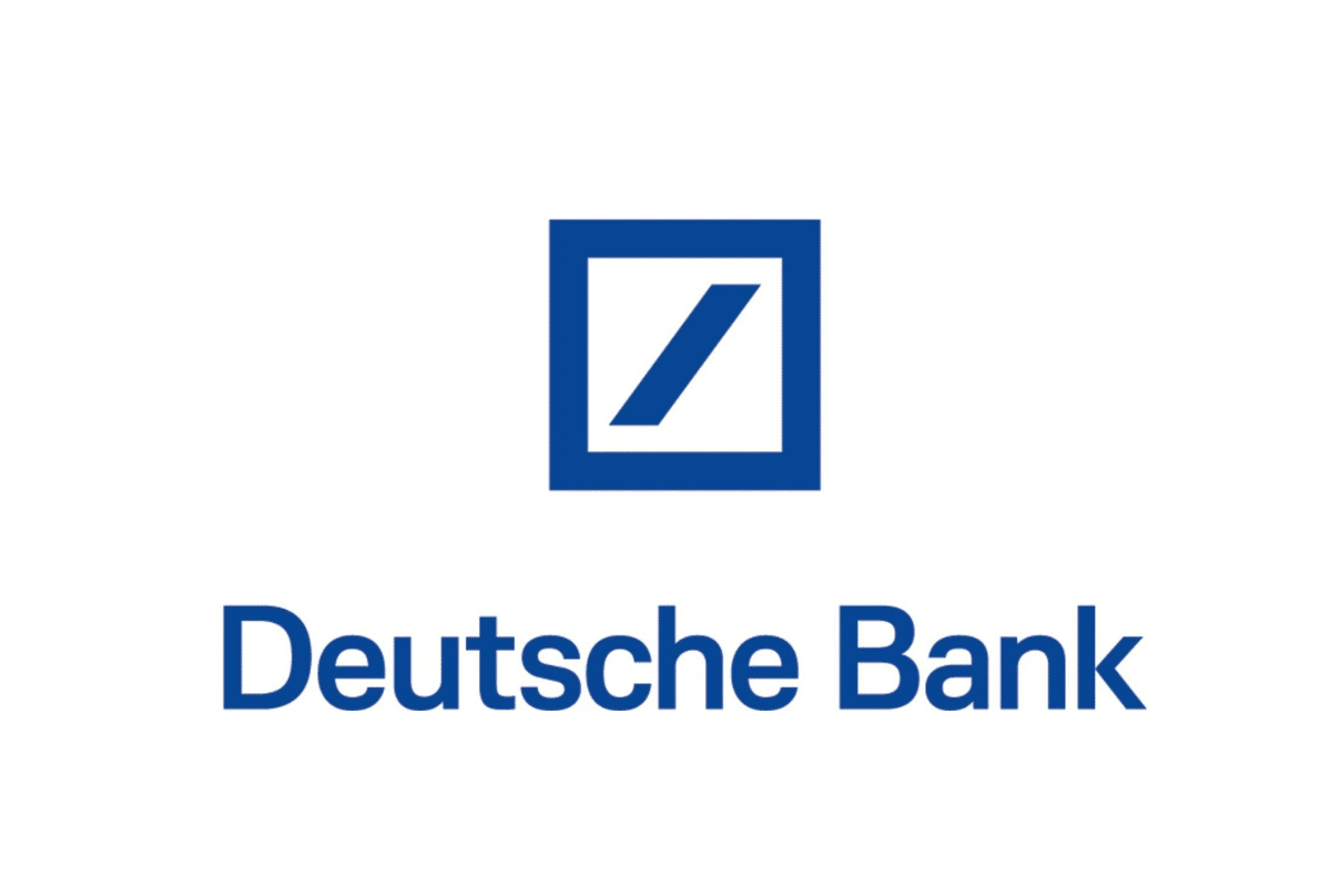 Le logo de la Deutsche Bank