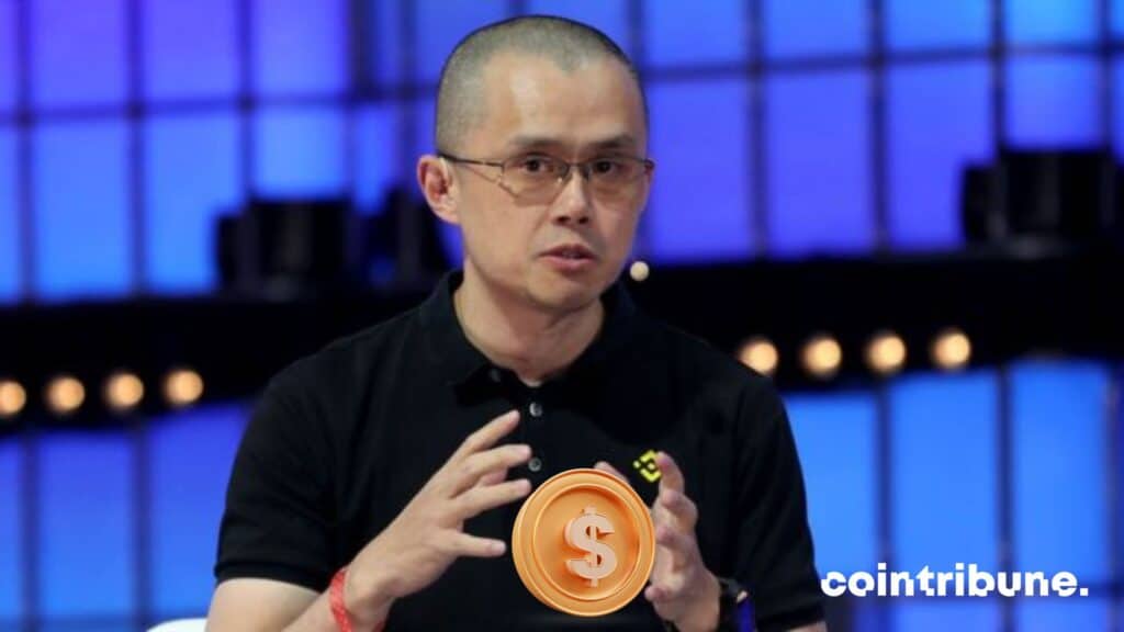 Picture of Binance's CEO Changpeng Zhao