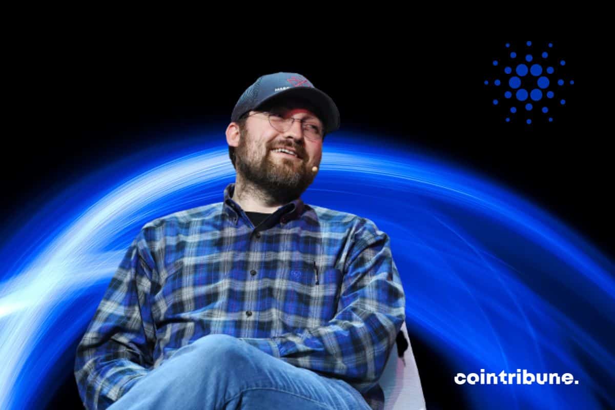 Photo de Charles Hoskinson, fondateur de la blockchain Cardano