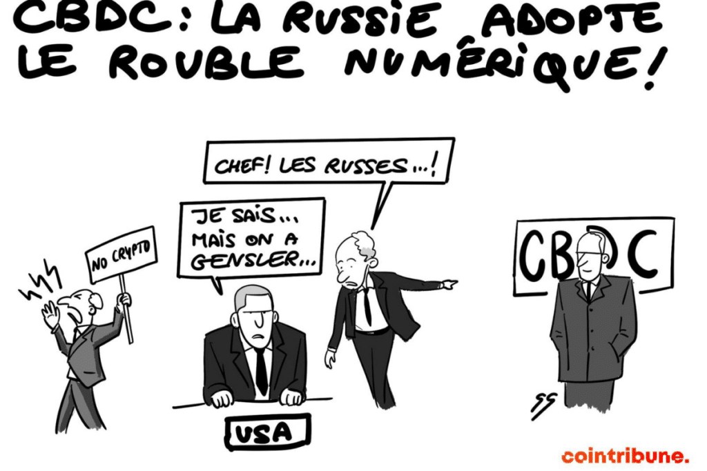 La Russie lance sa CBDC