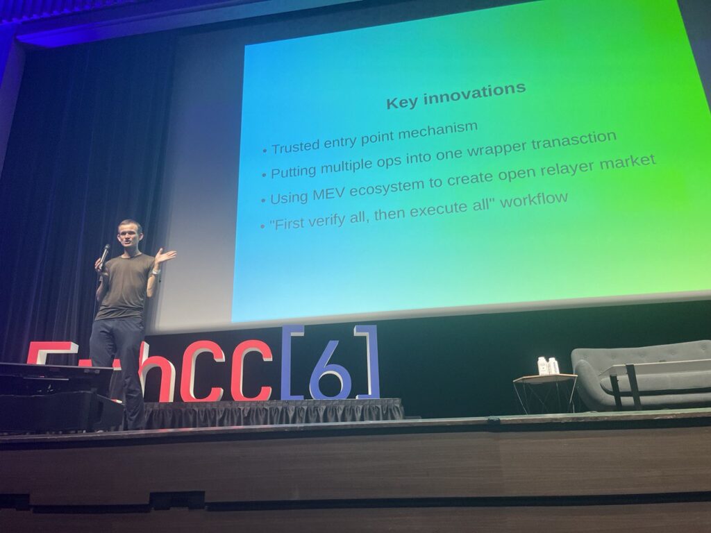 Vitalik Buterin, speaker star de l'ETHCC 6