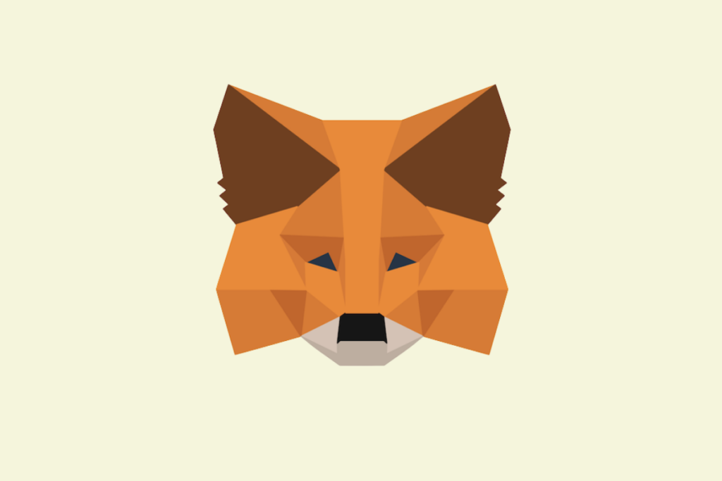 El logo de Metamask, uno de los web wallet más populares