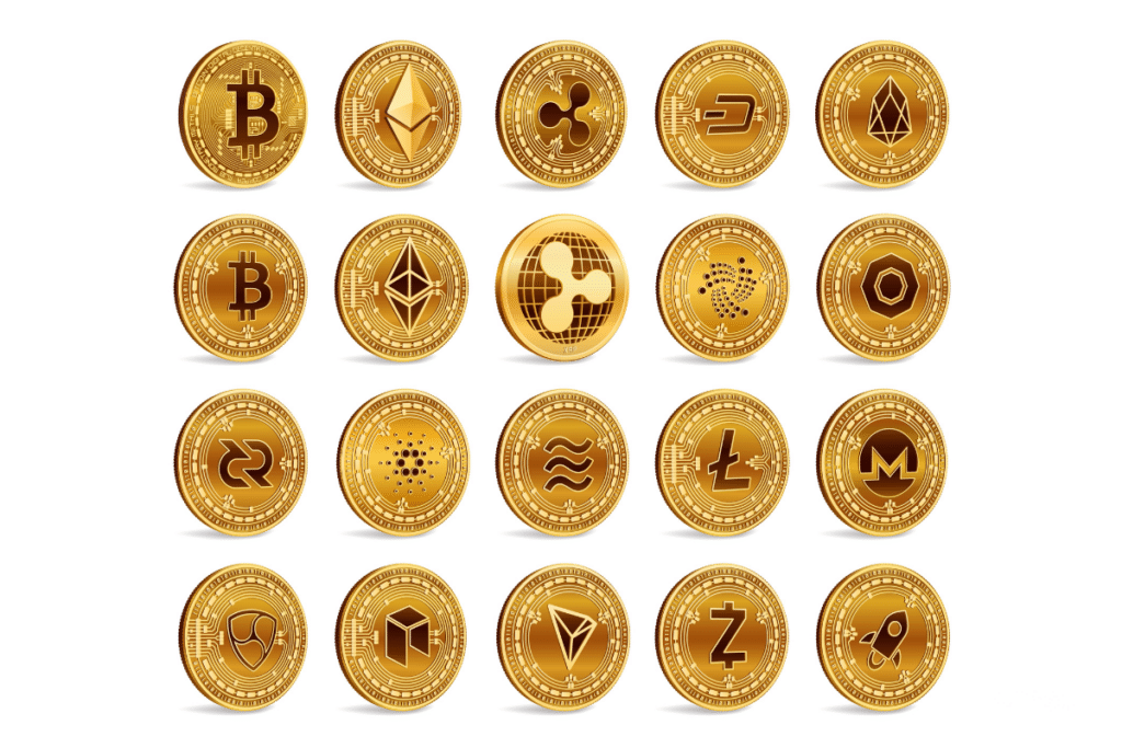 Illustration de plusieurs tokens