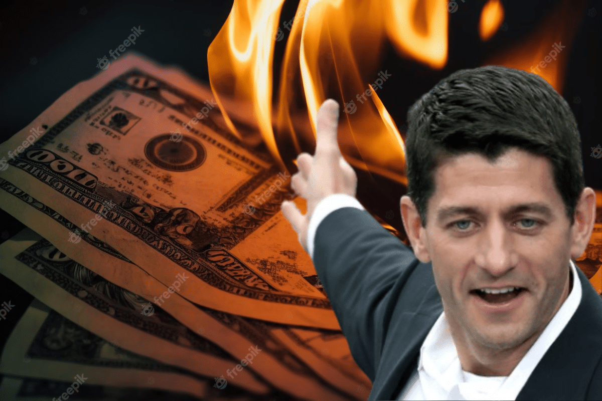 Paul Ryan montre le dollar en feu