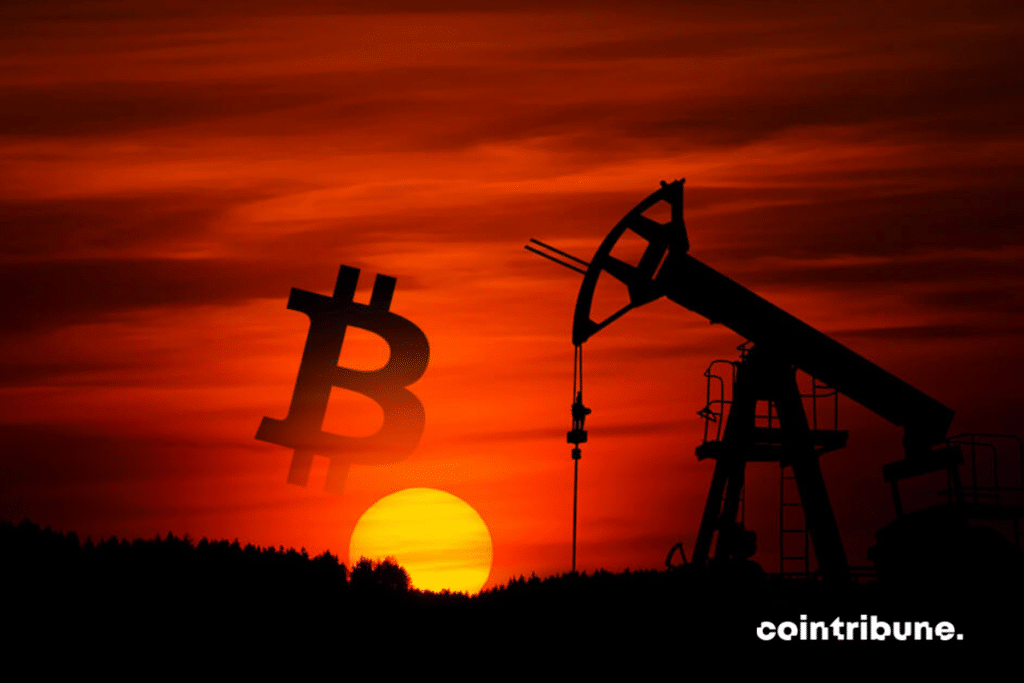 pétrole bitcoin