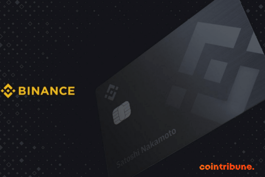 La carte Binance