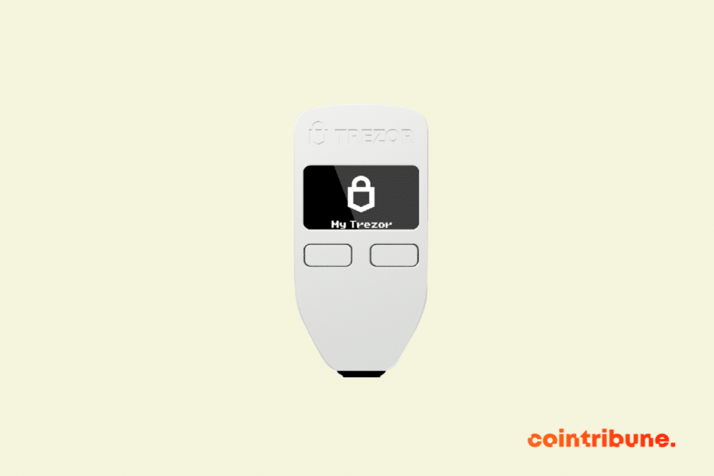 Le wallet Trezor One.