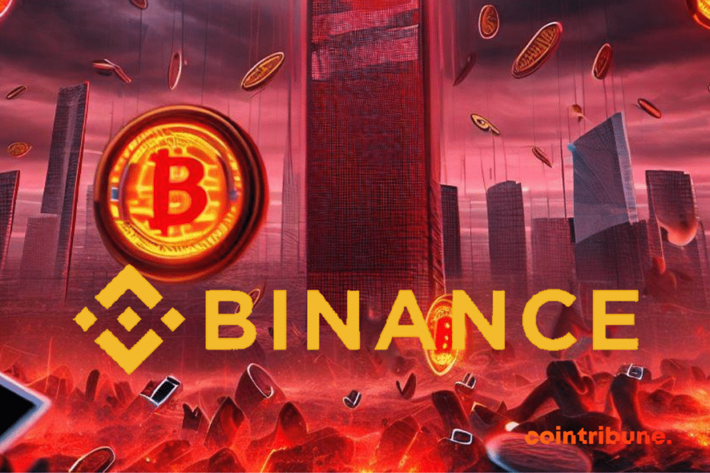 Binance et la crypto : Le ciel est rouge foncé