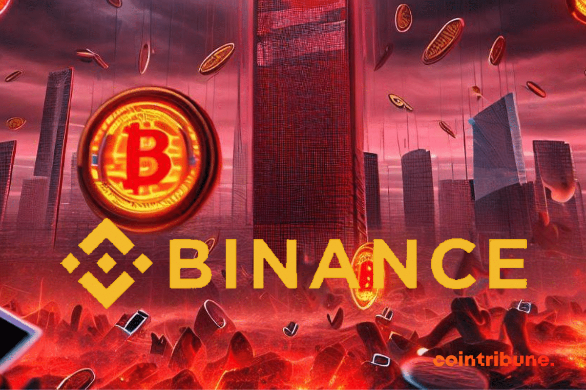 Binance et la crypto : Le ciel est rouge foncé