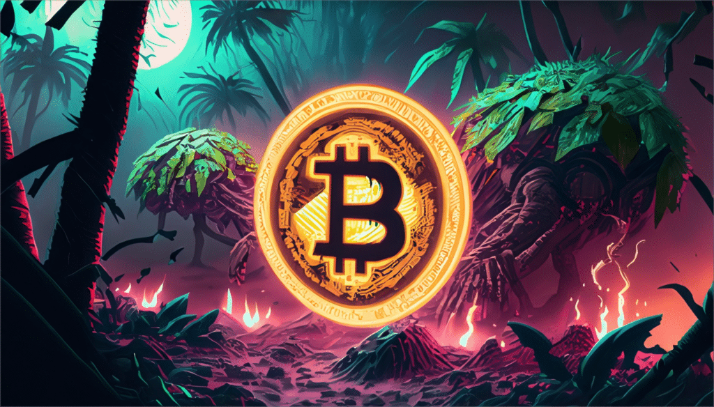 bitcoin dans la jungle
