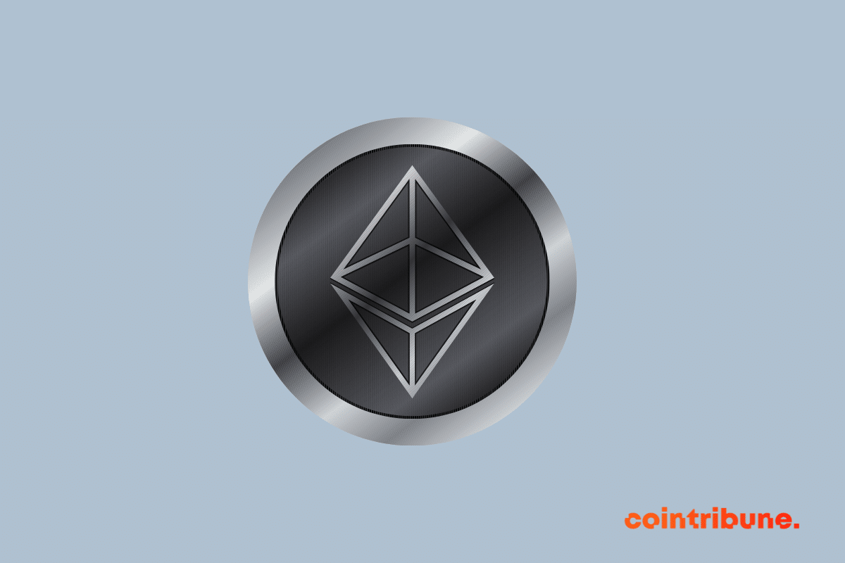 Logo de la blockchain Ethereum