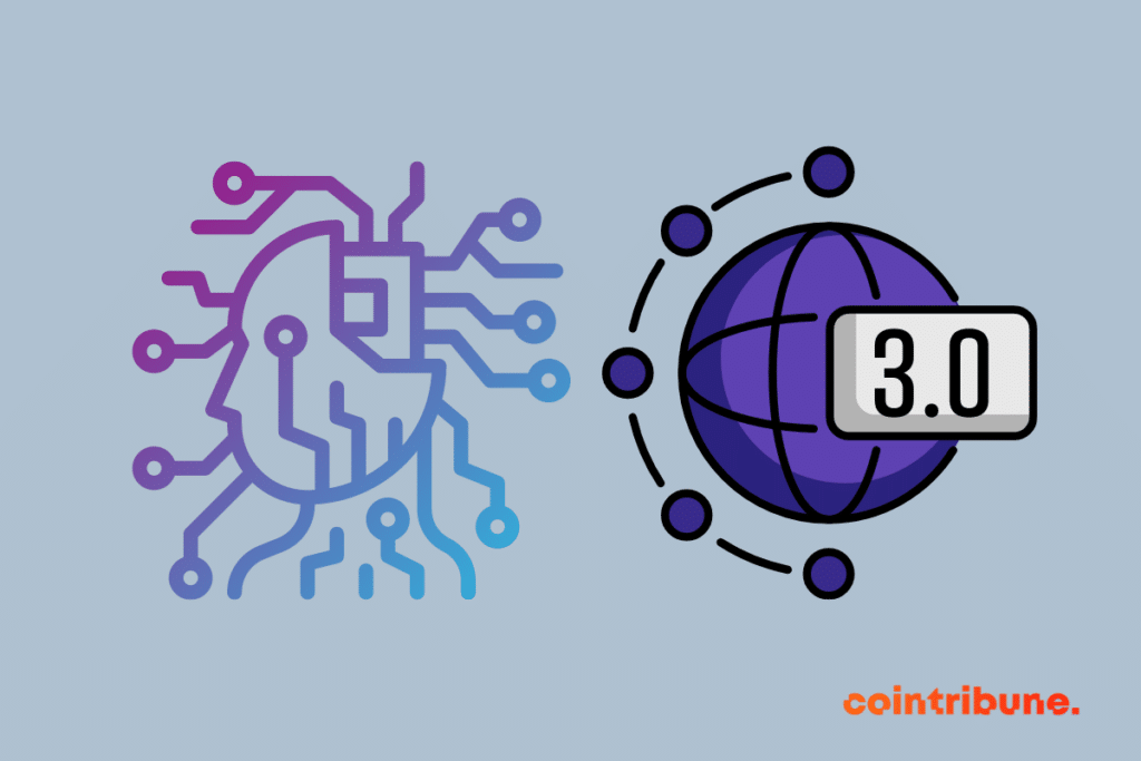 Des illustrations de l'IA et du web3