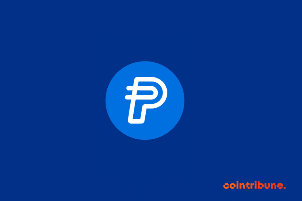 Le logo du stablecoin de PayPal