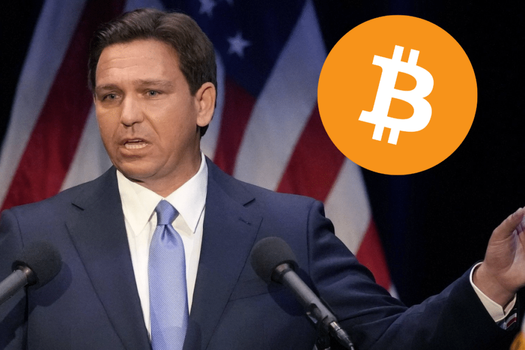 Ron DeSantis promet de mettre fin a la guerre de Biden contre Bitcoin