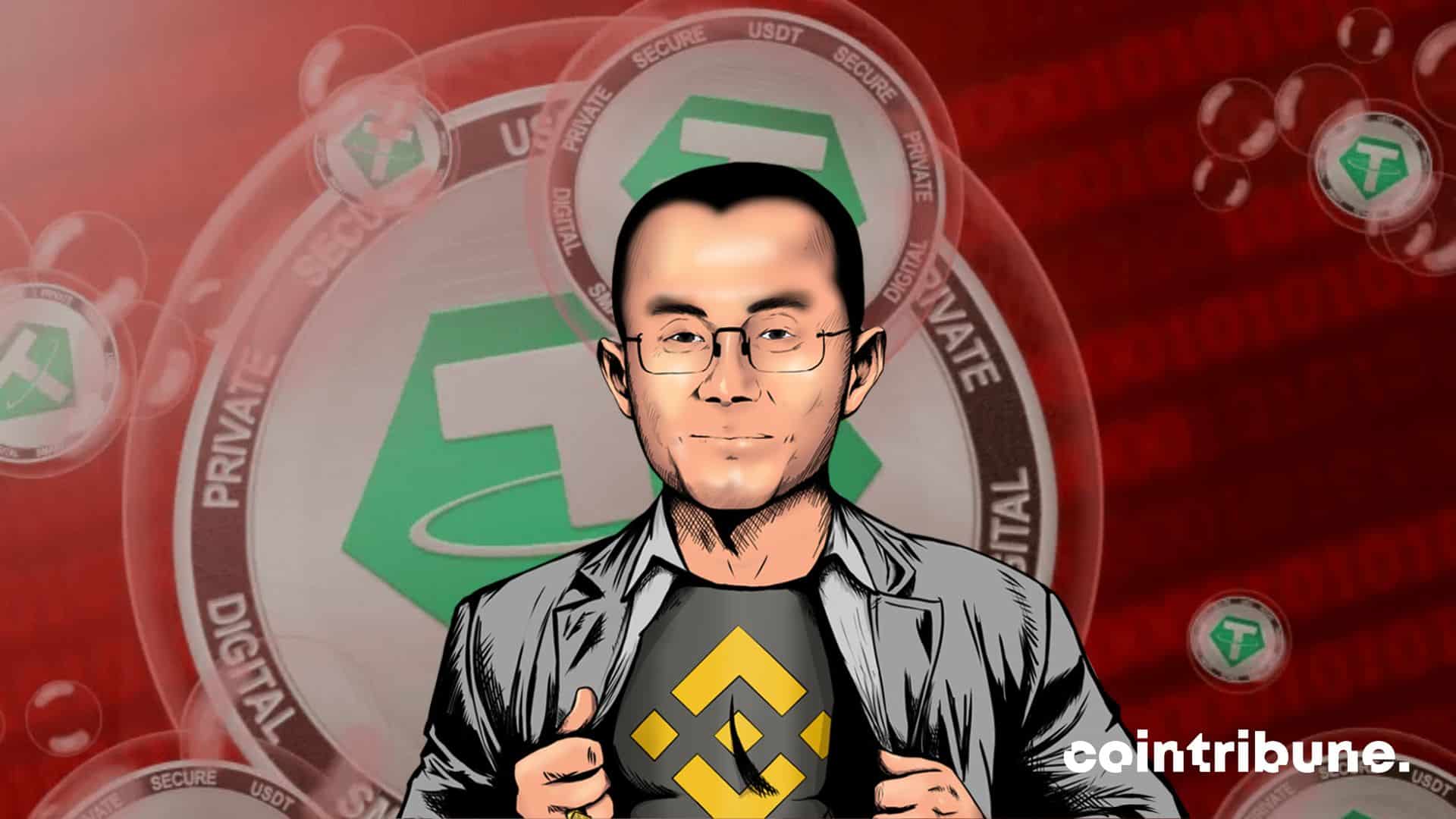 parité USDT binance