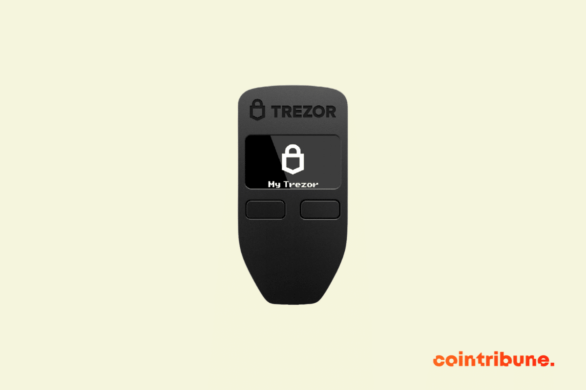 Le wallet Trezor One.