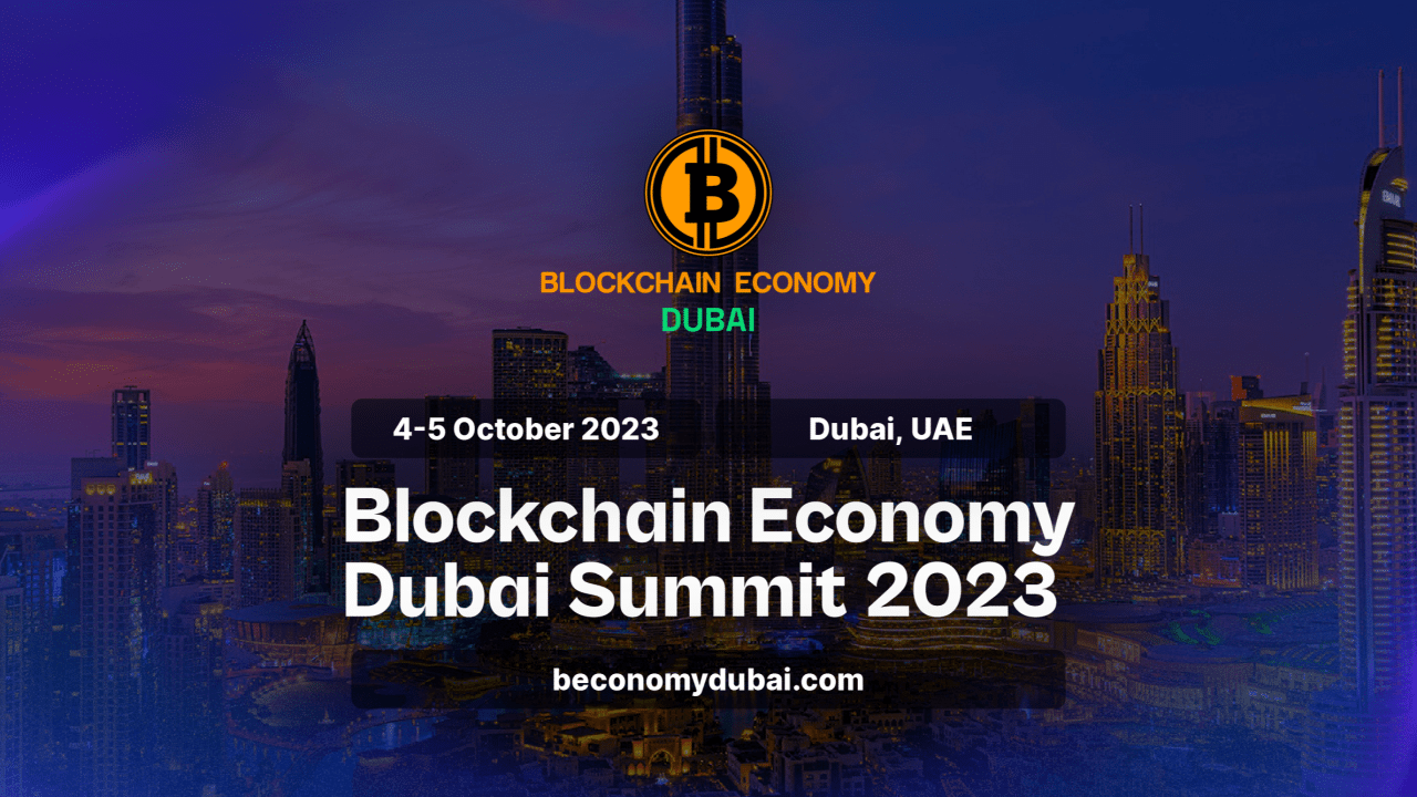 Promotional image for the Blockchain Economic Summit
