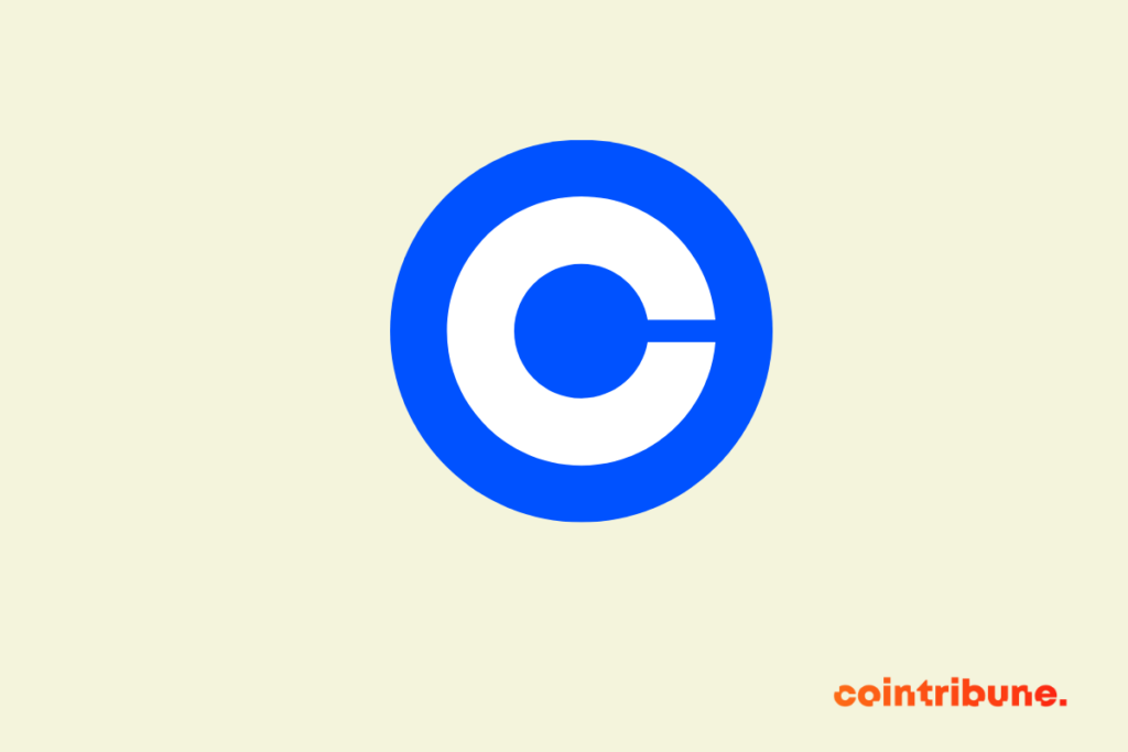 Le logo de Coinbase