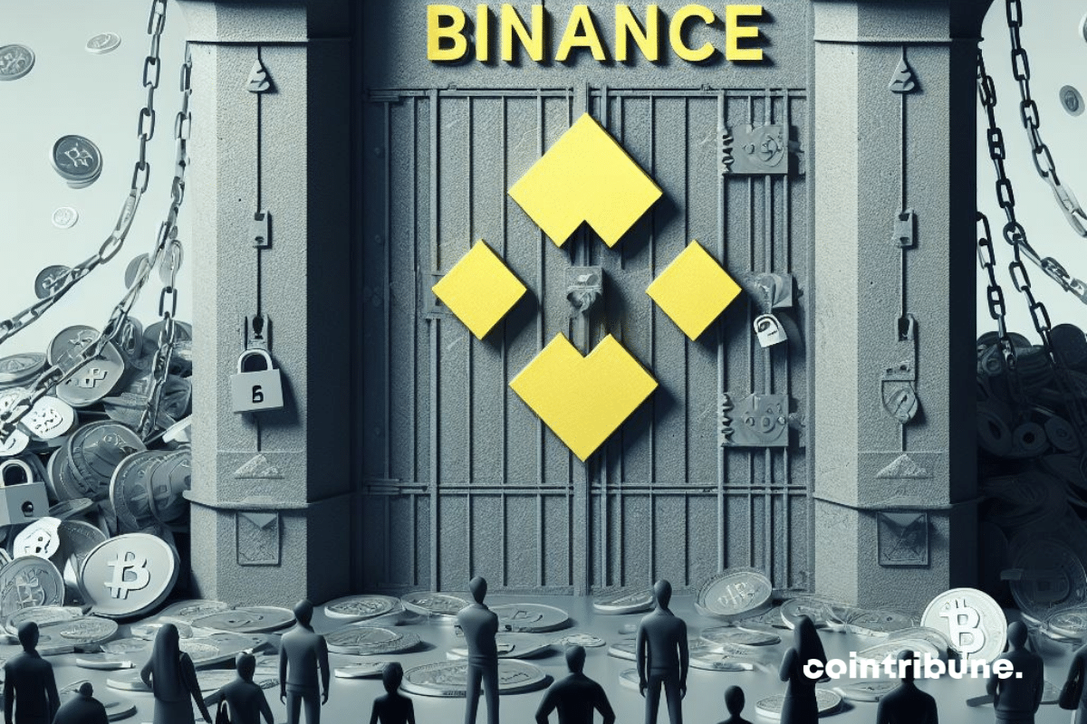 Binance : Retraits bloqués