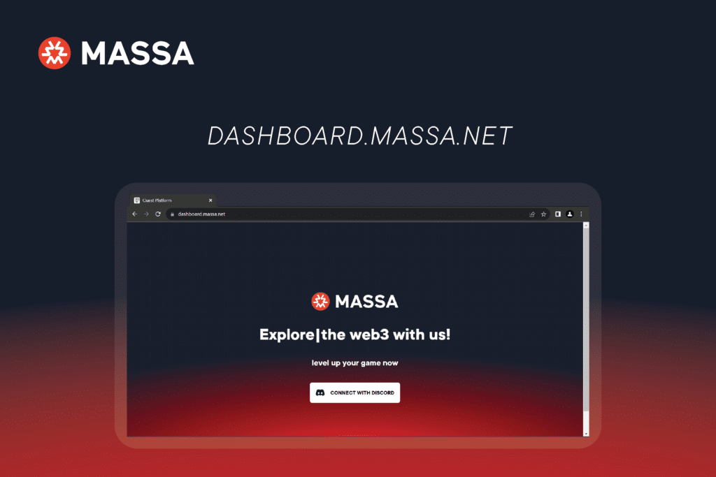explorez le web3 avec le dashboard massa quest