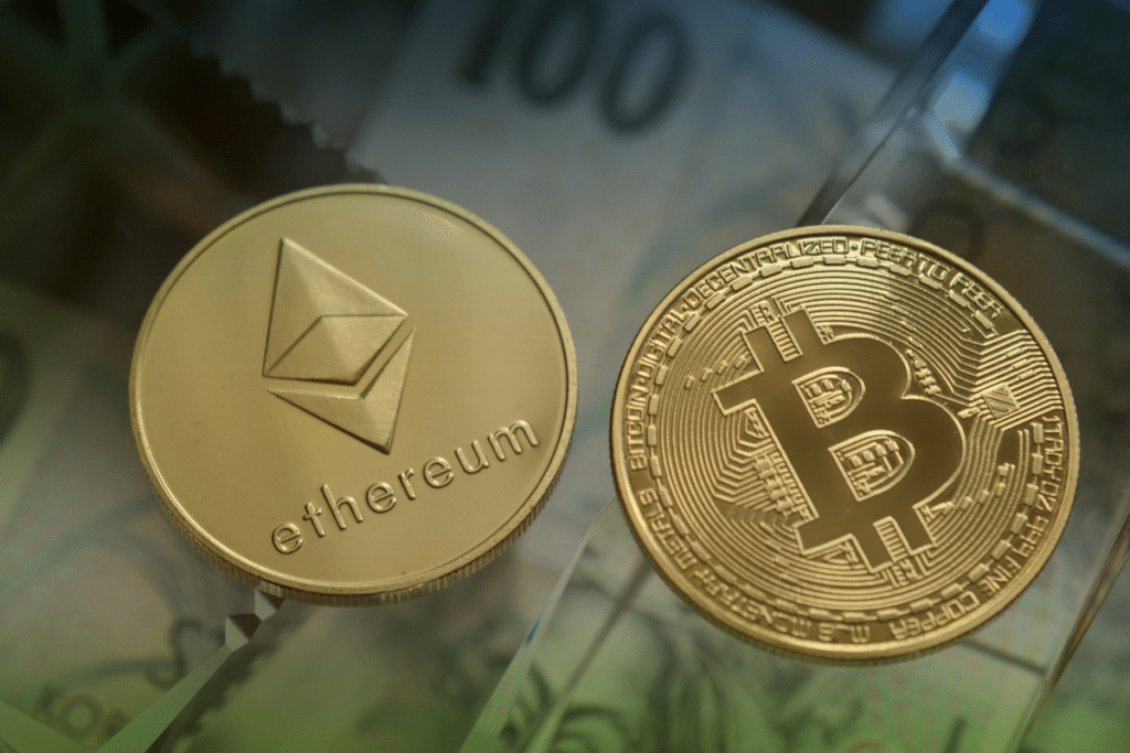 Comparaison des deux principales crypto Ethereum et Bitcoin