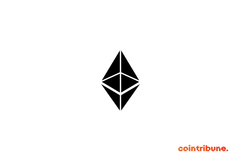 Logo d'Ethereum, la blockchain qui subventionne 18 projets crypto pour renforcer son écosystème