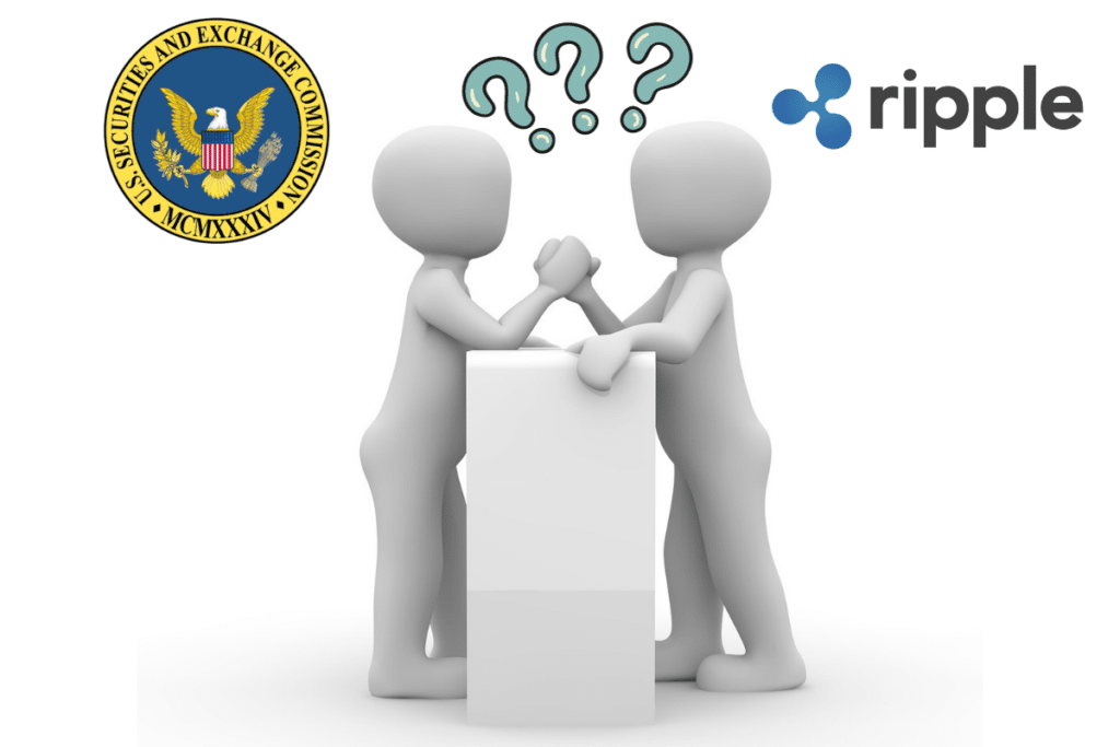 Standoff with Ripple (XRP) and SEC Logo