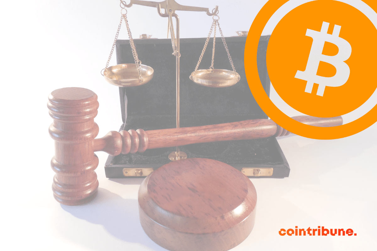 a gavel and scales, symbolizing crypto regulations