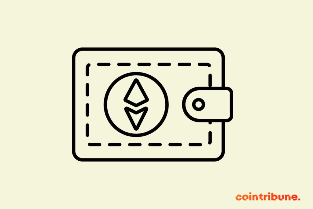 Un dessin représentant un wallet ethereum