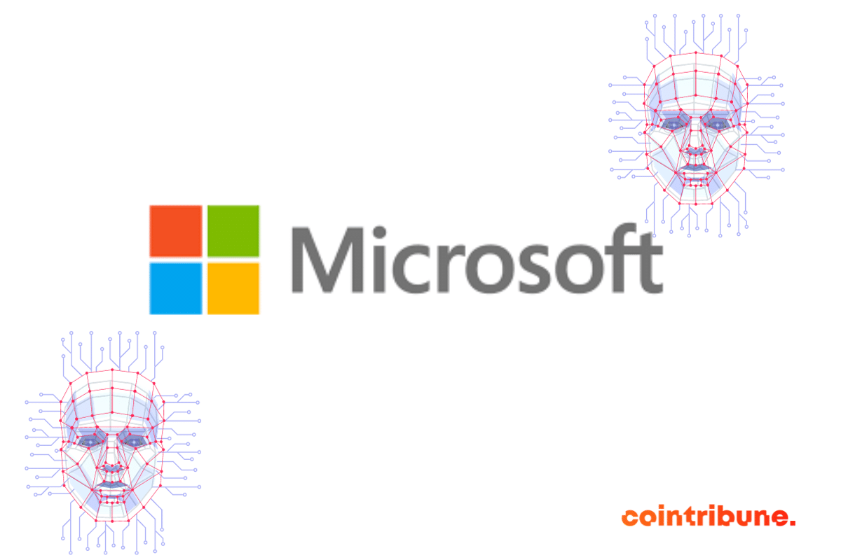 Logo de Microsoft, qui cherche un expert du nucléaire pour ses projets dans le secteur intelligence artificielle ou IA