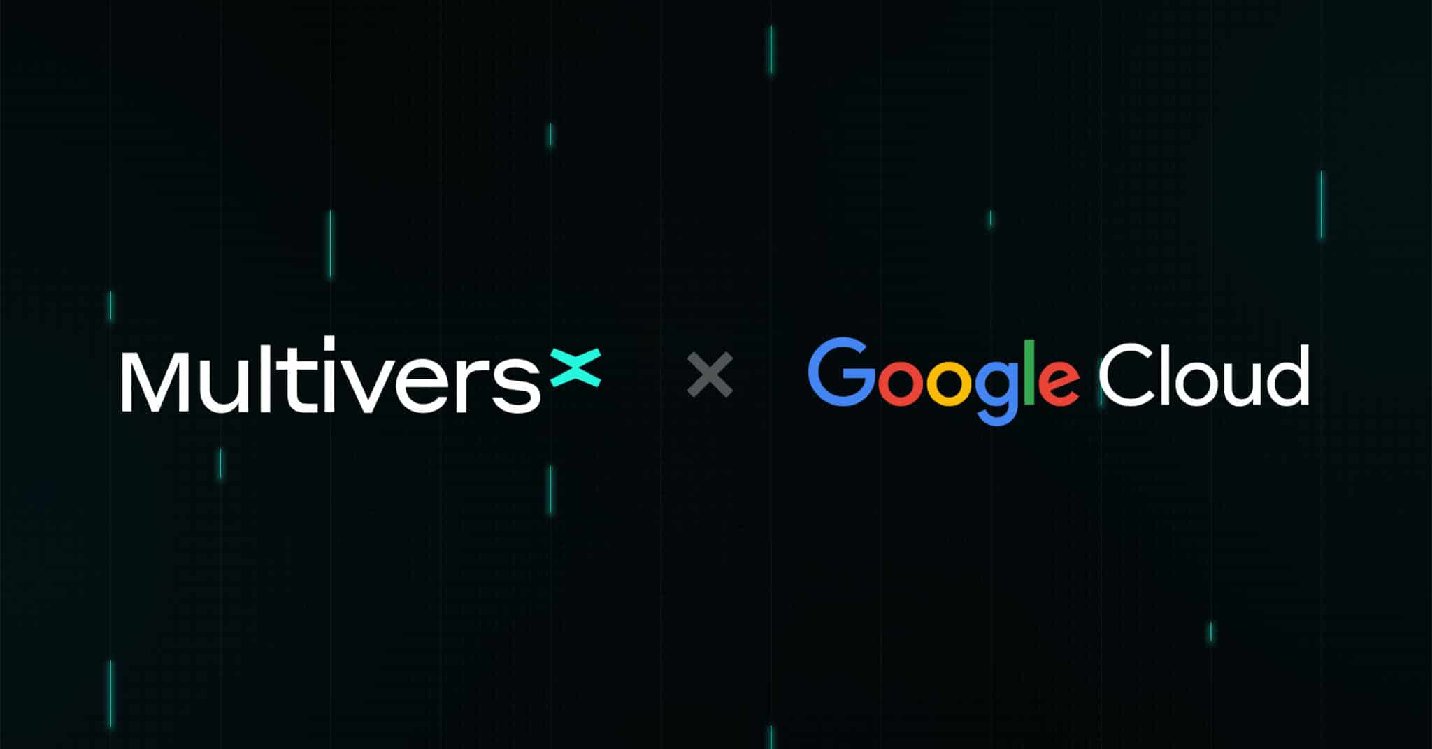 multiversX annonce son partenariat avec google cloud