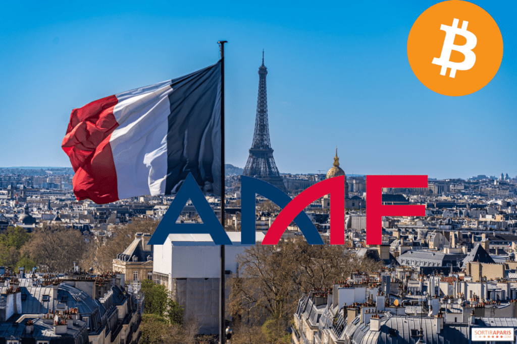 Une vue vers Paris et l AMF seduite par la crypto